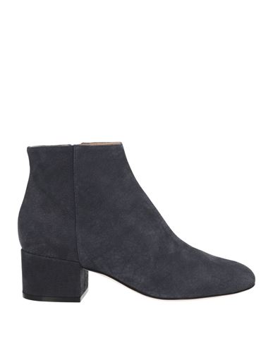 Sergio Rossi Woman Ankle Boots Navy Size 7 Leather