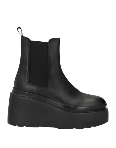 Elena Iachi Woman Ankle Boots Black Size 7 Leather