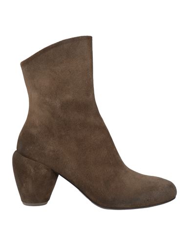 Marsèll Woman Ankle Boots Military Green Size 7.5 Leather