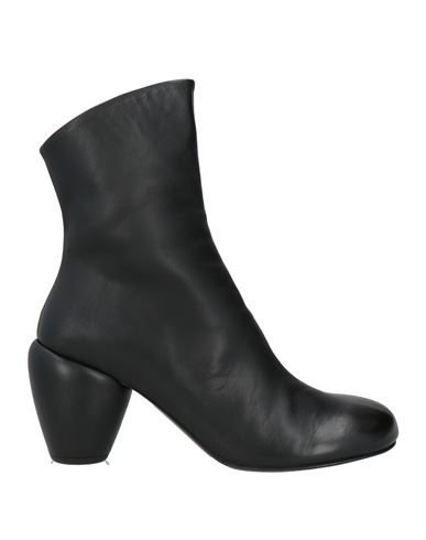 Marsèll Woman Ankle Boots Black Size 7.5 Leather