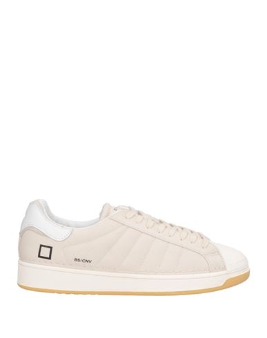 Date D. A.t. E. Man Sneakers Beige Size 9 Leather, Textile Fibers