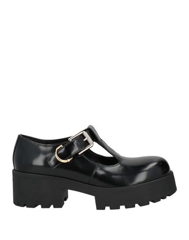 Givenchy Woman Loafers Black Size 7 Leather