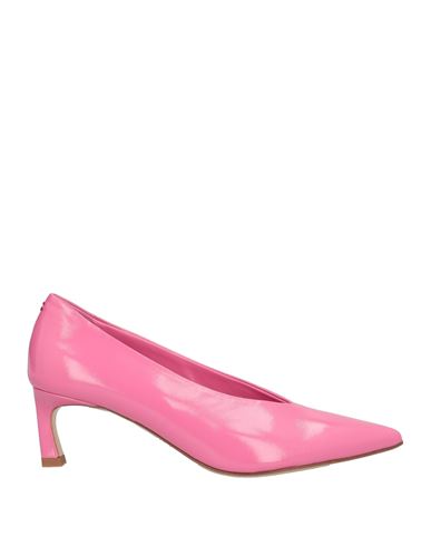 Halmanera Woman Pumps Pink Size 8 Leather