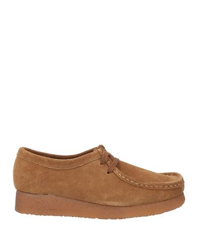 Clarks Originals Woman Lace-up Shoes Brown Size 6.5 Leather