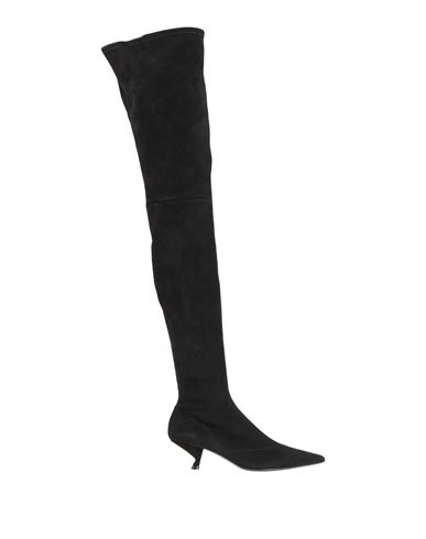 Sergio Rossi Woman Boot Black Size 5 Leather