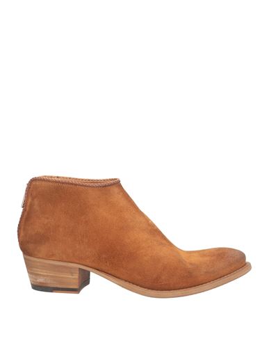 Pantanetti Woman Ankle Boots Tan Size 8 Leather