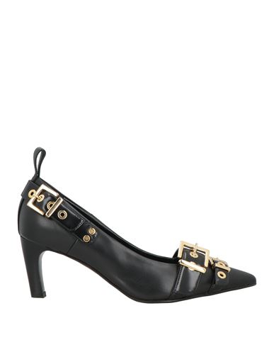 Lella Baldi Woman Pumps Black Size 8 Calfskin