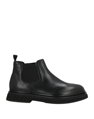 Sturlini Man Ankle Boots Black Size 9 Leather