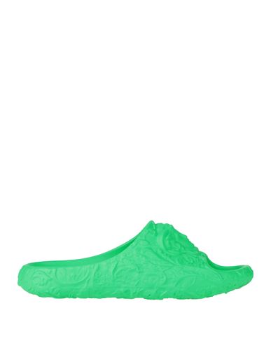 Versace Man Sandals Lime Green Size 9 Rubber