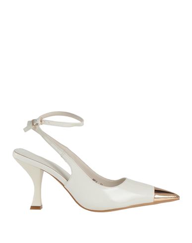 Manufacture D'essai Woman Pumps White Size 7 Leather