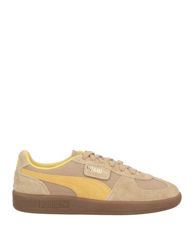 Puma Palermo Vintage Man Sneakers Sand Size 9 Textile Fibers In Neutral