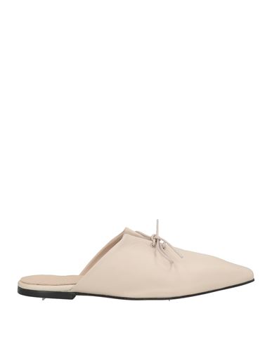 Theory Woman Mules & Clogs Beige Size 7 Leather