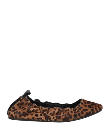 Isabel Marant Woman Ballet Flats Camel Size 6.5 Leather