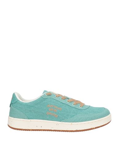 Acbc Man Sneakers Turquoise Size 8.5 Textile Fibers