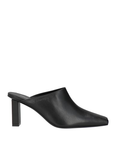 Courrèges Courreges Woman Mules & Clogs Black Size 8 Leather