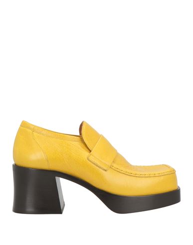 Marni Woman Loafers Marigold Size 8 Leather