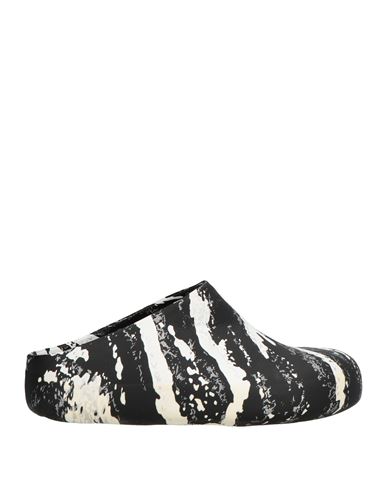 RBRSL RUBBER SOUL RBRSL RUBBER SOUL WOMAN MULES & CLOGS BLACK SIZE 8 LEATHER 
