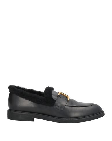 Chloé Woman Loafers Black Size 10 Leather