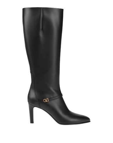 Valentino Garavani Woman Boot Black Size 6 Leather