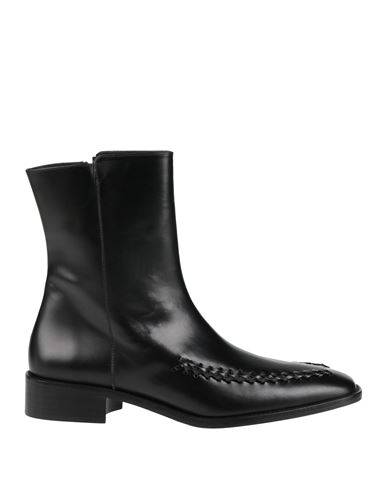 Hereu Woman Ankle Boots Black Size 7 Leather