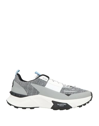Valentino Garavani True Act Low Top Trainer In Mesh And Rubberised Fabric