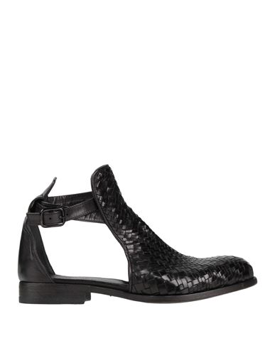 Pantanetti Woman Ankle Boots Black Size 7 Leather