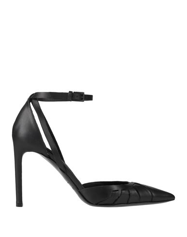 Del Carlo Woman Pumps Black Size 6 Leather
