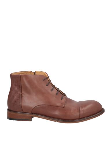 Jp/david Man Ankle Boots Brown Size 9 Leather