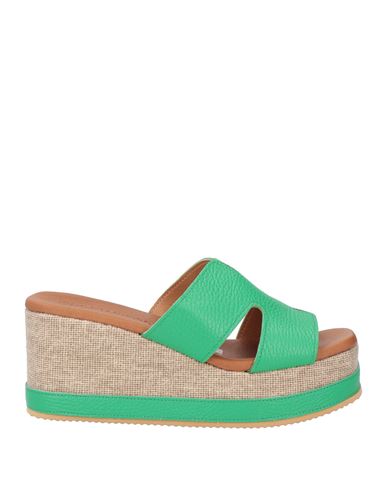 Shop Sparwoman Woman Sandals Green Size 8 Leather