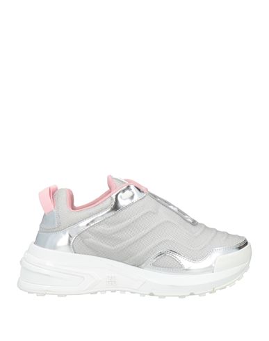 Givenchy Woman Sneakers Silver Size 5 Polyester