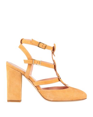 VIVETTA VIVETTA WOMAN PUMPS APRICOT SIZE 7 LEATHER 