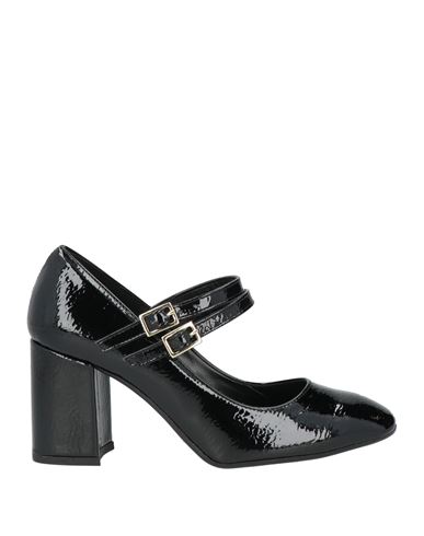 Divine Follie Woman Pumps Black Size 8 Textile Fibers