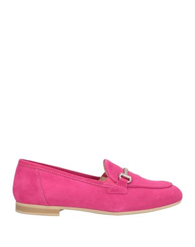 Nero Giardini Woman Loafers Fuchsia Size 6 Leather