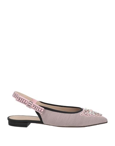 Le Silla Woman Ballet Flats Light Pink Size 6 Textile Fibers