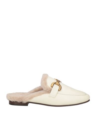 Bibi Lou Woman Loafers Cream Size 6 Leather In White