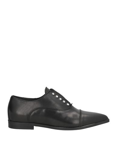 Nila & Nila Woman Loafers Black Size 8 Leather