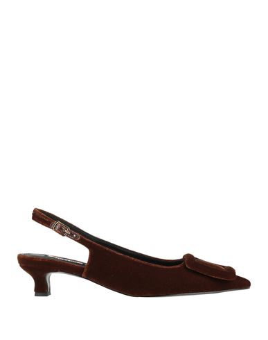 Bibi Lou Woman Sandals Chocolate Brown Size 8 Textile Fibers