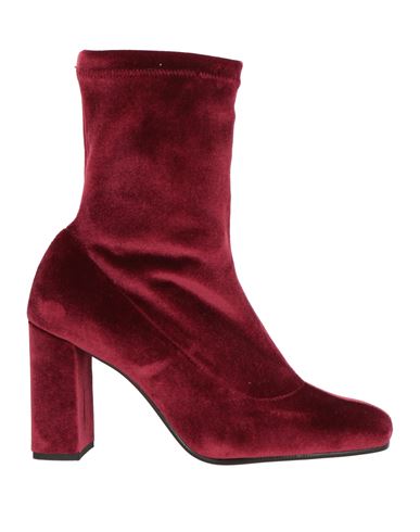 Nila & Nila Woman Ankle Boots Garnet Size 8 Textile Fibers