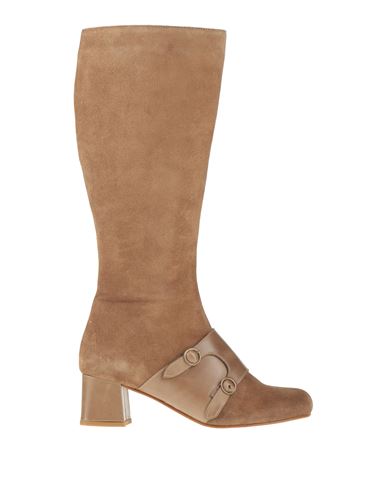 FLY LONDON FLY LONDON WOMAN BOOT KHAKI SIZE 6 LEATHER 