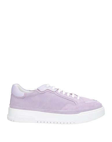 Cafènoir Woman Sneakers Lilac Size 10 Leather In Purple