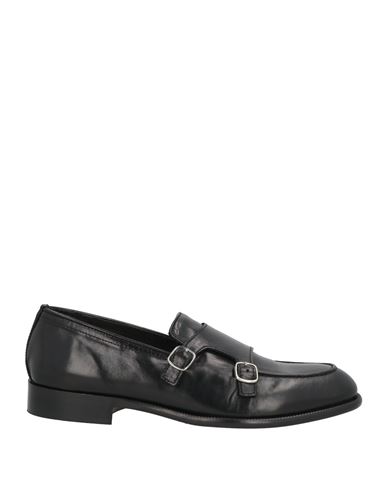 Pawelk's Man Loafers Black Size 11 Leather In Black