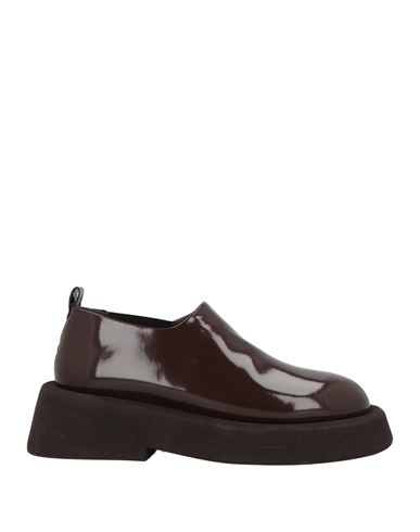 Marsèll Woman Loafers Chocolate Brown Size 8 Leather