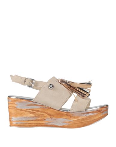 Blu Byblos Woman Mules & Clogs Beige Size 8 Leather