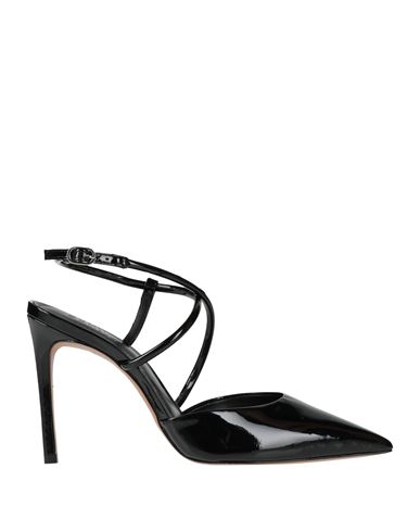 Schutz Woman Pumps Black Size 9 Leather