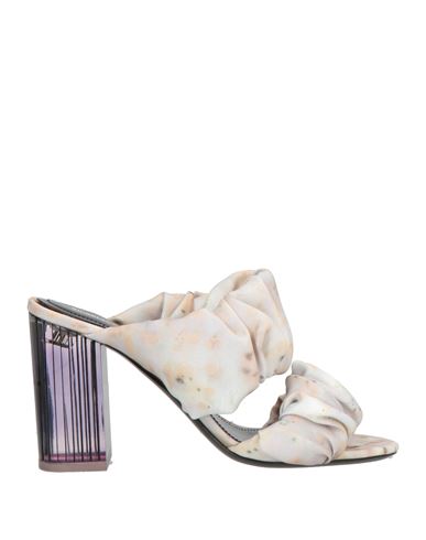 Nicholas Kirkwood Woman Sandals Off White Size 8 Textile Fibers