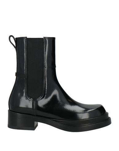 Premiata Woman Ankle Boots Black Size 7 Leather, Textile Fibers