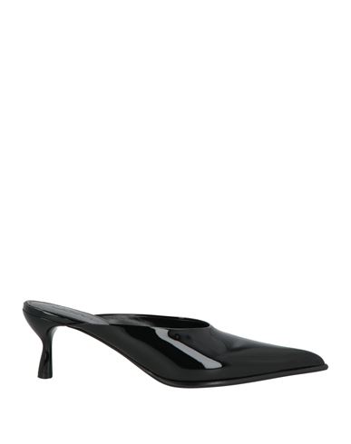 Lanvin Woman Mules & Clogs Black Size 8 Leather