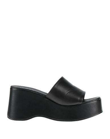 Jonak Woman Sandals Black Size 6 Leather