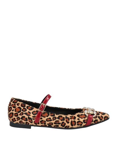 Nila & Nila Woman Ballet Flats Sand Size 8 Leather
