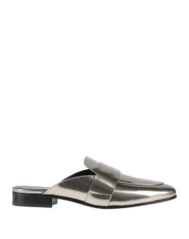 Agl Attilio Giusti Leombruni Agl Woman Mules & Clogs Platinum Size 6 Leather